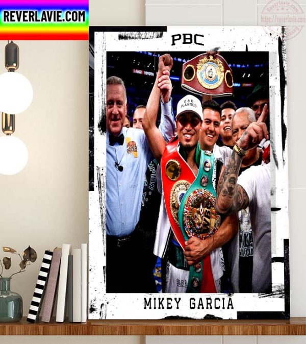 Premier Boxing Champions PBC Mikey Garcia Retirement Home Decor Poster Canvas