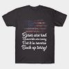 Sloth Riding Llama 4th of July Independence Day Unisex T-Shirt