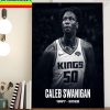 RIP Caleb Swanigan 25 Years Old 1997-2022 Thank You For The Memories Home Decor Poster Canvas