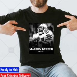 RIP Marion Barber III 1983 2022 Thank You For The Memories Gift Unisex T-Shirt