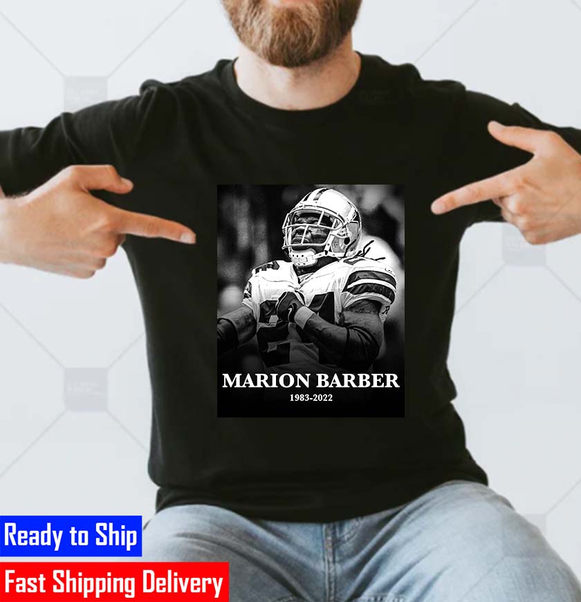 RIP Marion Barber III 1983 2022 Thank You For The Memories Gift Unisex T-Shirt RIP Marion Barber III 1983 2022 Thank You For The Memories Gift Unisex T-Shirt