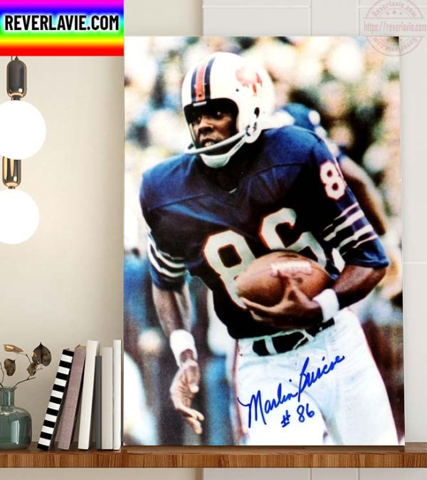 RIP Marlin Briscoe 1945-2022 Denver Broncos Legend  The First Black Starting Quarterback In The AFL Home Decor Poster Canvas