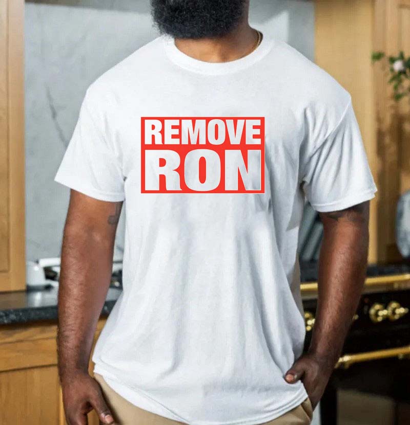 Rally to Remove Ron DeSantis Florida T-shirt Rally to Remove Ron DeSantis Florida T-shirt