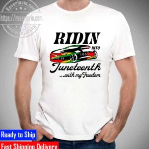 Ridin Into Juneteenth With My Freedom Unisex T-Shirt