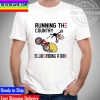Original Ridin with Biden Bicycle Club Biden Bike Fall Unisex T-Shirt