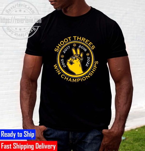 Shoot Threes Win Championships 2015-2022 Unisex T-Shirt
