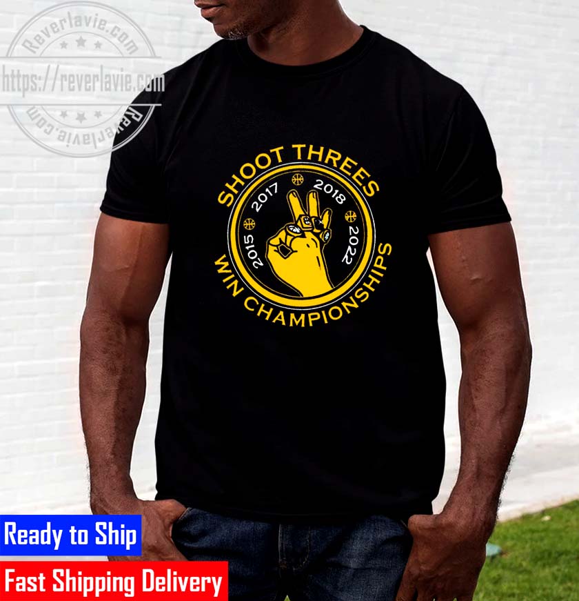 Shoot Threes Win Championships 2015-2022 Unisex T-Shirt Shoot Threes Win Championships 2015-2022 Unisex T-Shirt