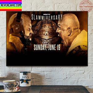 Slammiversary 2022 IMPACT World Champion Josh Alexander Moose Good Brothers Wall Decor Poster Canvas
