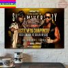 Slammiversary 2022 IMPACT World Champion Josh Alexander Moose Good Brothers Wall Decor Poster Canvas