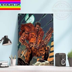 Sony Brings Aaron Taylor-Johnson Kraven The Hunter In Bullet Train Home Decor Poster Canvas