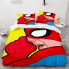 Spiderman Pop Art With Lollipop Bedding Set Full