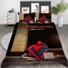Spiderman Iron-Spider In Sky Background Bedding Set Twin
