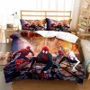 Spiderman Tobey Hang On The Building Bedding Set
