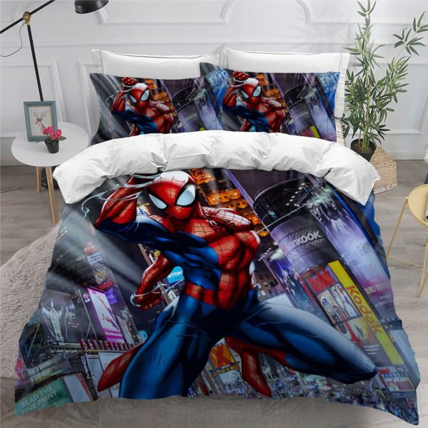 Spiderman Ultimate Swing In The City Bedding Set
