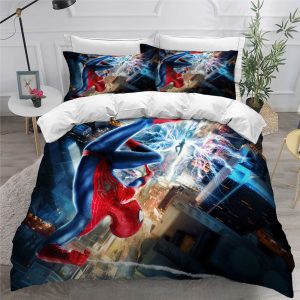 Spiderman VS Electro The Amazing Spiderman 2 Bedding Set