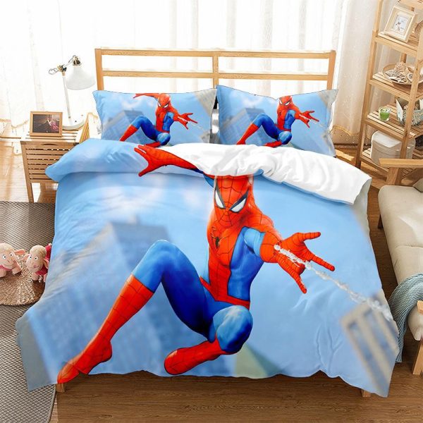 Spiderman Video Game Shooting Web Bedding Set Twin