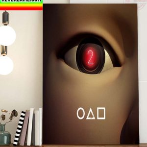Squid Game Season 2 Official SAG Award Winners Jung Ho Yeon and Lee Jung Jae Poster Canvas