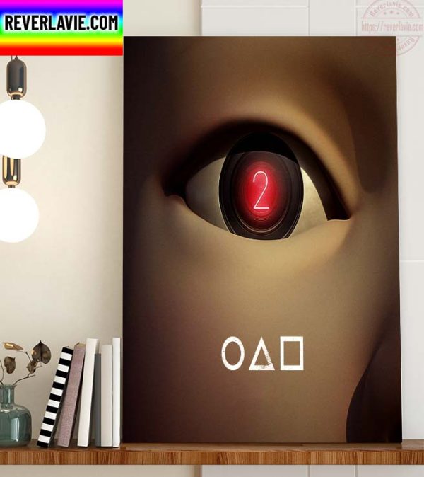 Squid Game Season 2 Official SAG Award Winners Jung Ho Yeon and Lee Jung Jae Poster Canvas