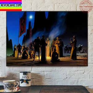 Star Wars A New Hope Concept Art By Ralph McQuarrie Home Decor Poster Canvas