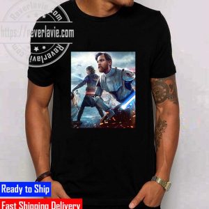 Star Wars Obi Wan Kenobi Fan Art Hold Lightsaber Unisex T-Shirt