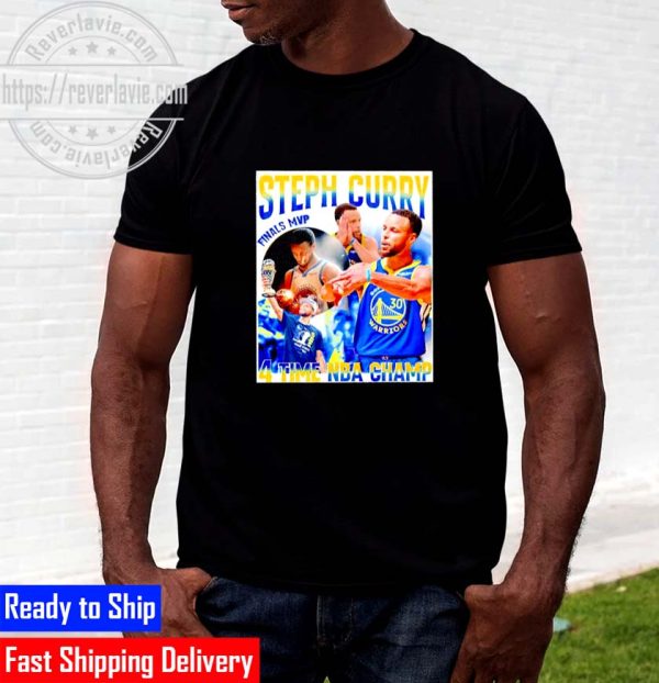Steph Curry Finals Mvp 4 Time Nba Champ Unisex T-Shirt