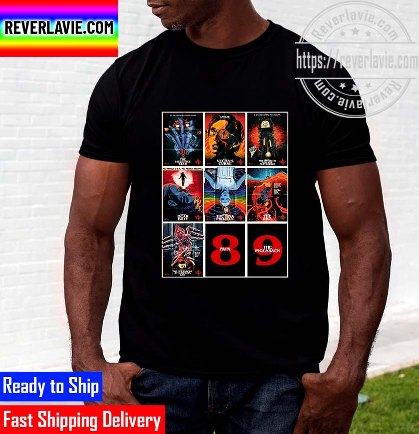 Stranger Things 4 Chapter 1 to Chapter 7 Waiting Chapter 8 and 9 Unisex T-Shirt Stranger Things 4 Chapter 1 to Chapter 7 Waiting Chapter 8 and 9 Unisex T-Shirt
