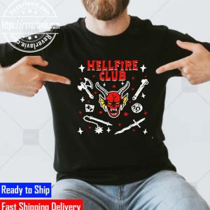 Stranger Things 4 Hellfire Club Icon Collage Unisex T-Shirt