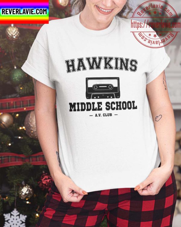 Stranger Things Hawkins Middle School A V Club Unisex T-Shirt