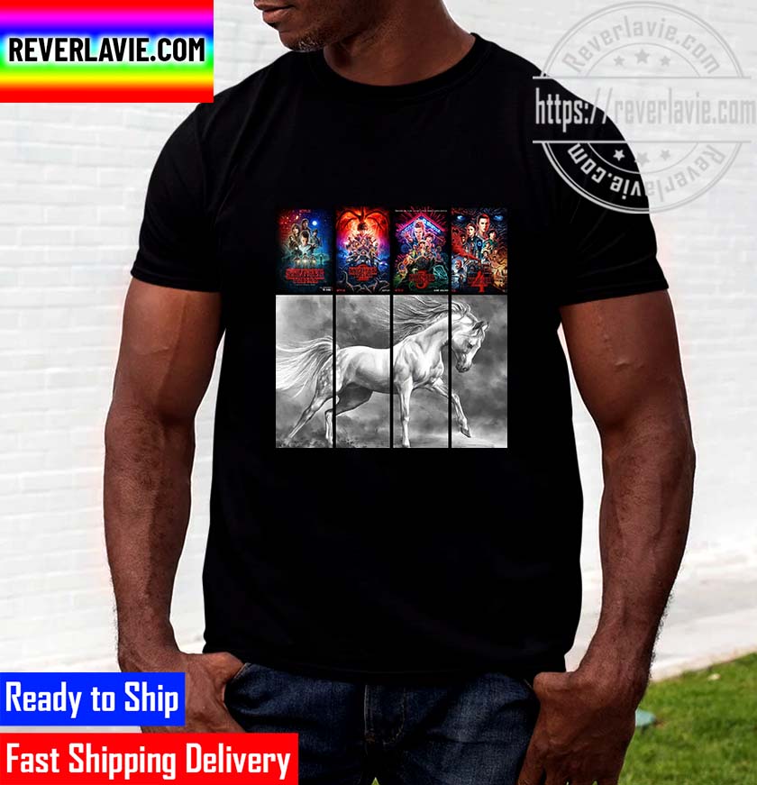 Stranger Things The Perfect TV Show S1 to S4 Unisex T-Shirt Stranger Things The Perfect TV Show S1 to S4 Unisex T-Shirt