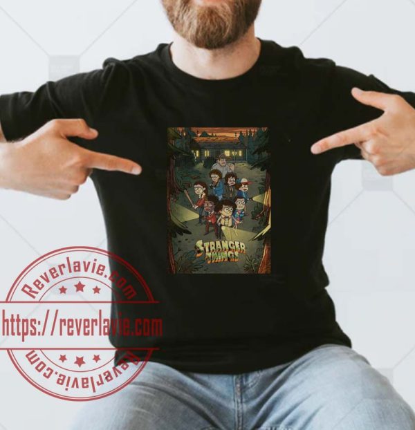Stranger Things x Gravity Falls T-shirt
