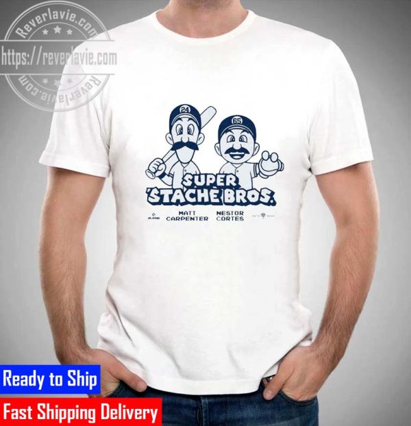 Super Stache Bros Matt Carpenter Nestor Cortes Unisex T-Shirt