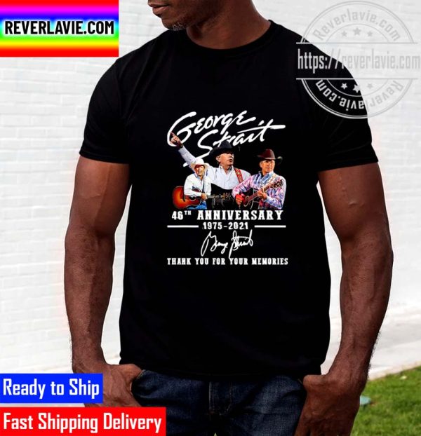 Thank You For The Memories 1975-2021 Geogre Strait Unisex T-Shirt