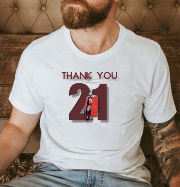 Thank You Frank Gore 21 Forever A 49er T-shirt