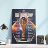 Brock Lesnar vs Roman Reigns WWE SummerSlam 2022 Poster Canvas