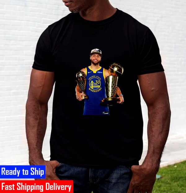 The 21-22 NBA Champions Golden State Warriors Stephen Curry MVP Champions Unisex T-Shirt