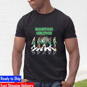 The Celtics Abbey Road Signatures Unisex T-Shirt