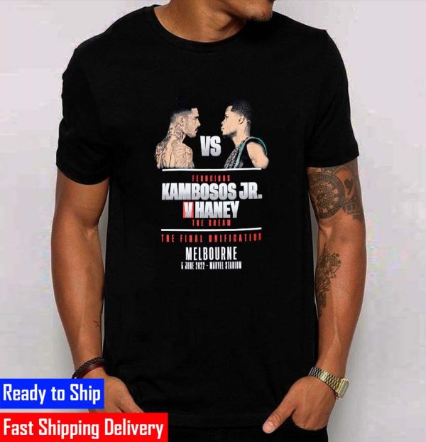 The Final Unification Kambosos Jr VS Haney Unisex Gift T-Shirt