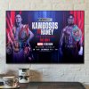 Boxing Official The Final Unification George Kambosos Jr vs Devin Haney Public Weigh In Poster Canvas