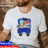Snoopy Paw Heart American Flag 4th of July Unisex T-Shirt