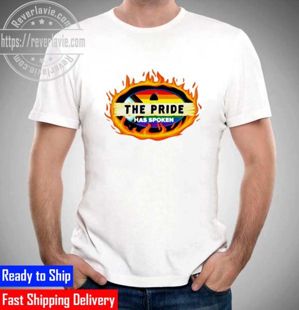 The Pride Has Spoken Logo Unisex T-Shirt
