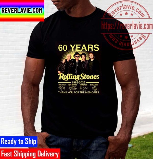 The Rolling Stones 60th Anniversary Classic T-Shirt