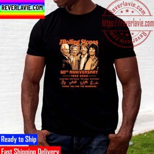 The Rolling Stones 60th Anniversary Unisex T-Shirt