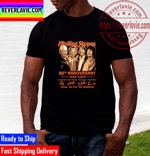 The Rolling Stones 60th Anniversary Unisex T-Shirt