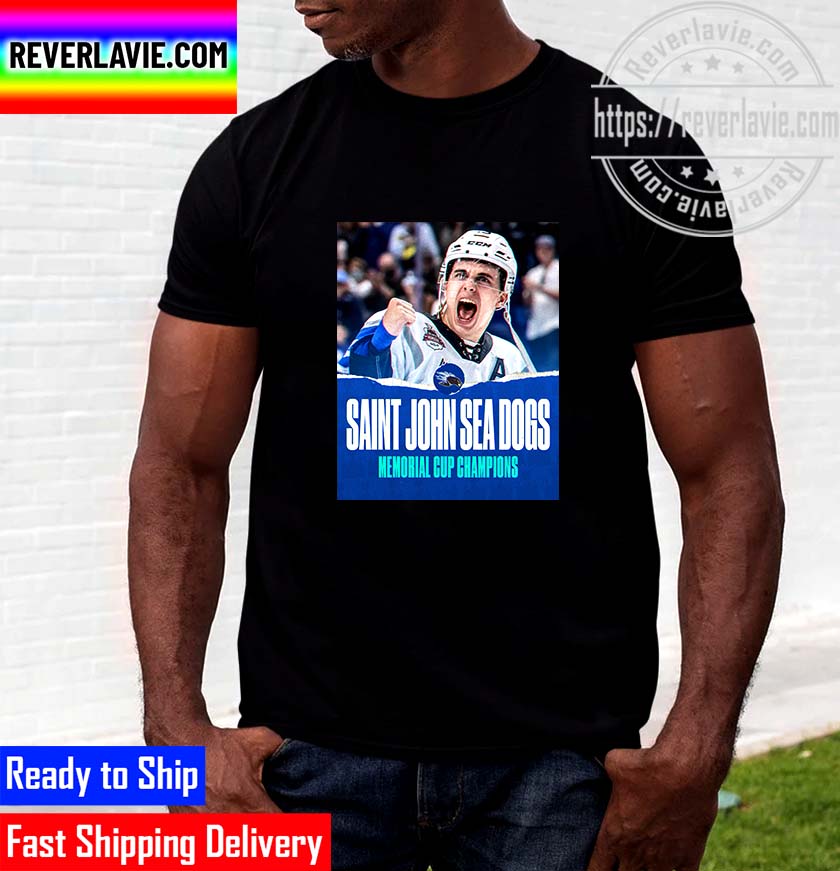 The Saint John Sea Dogs Win the 2022 Memorial Cup Champions Unisex T-Shirt The Saint John Sea Dogs Win the 2022 Memorial Cup Champions Unisex T-Shirt