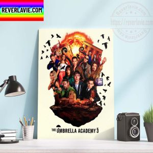 The Umbrella Academy 3 Home Decor Poster Canvas