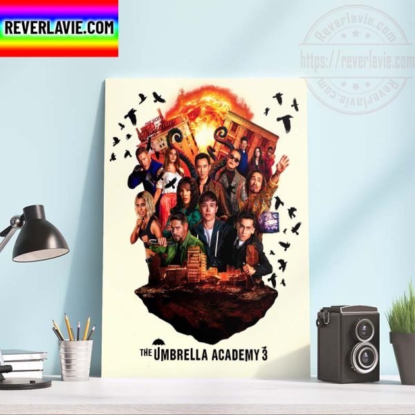 The Umbrella Academy 3 Home Decor Poster Canvas