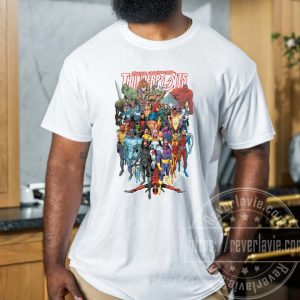 Thunder Bolts Marvel Movie Art T-shirt