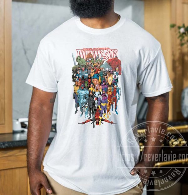 Thunder Bolts Marvel Movie Art T-shirt