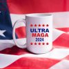 Trending Mug Ultra Maga And Proud Of It Make America Great Again Trump 2024 Republican Patriot Ceramic Coffee Mug Tea Cup
