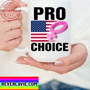 Trending My Body My Choice Mug Pro Choice USA Flag Female Sign Ceramic Coffee Mug